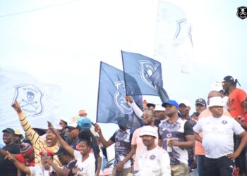 Moneni Pirates fans. Photo, Moneni Pirates
