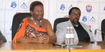 Prince Hlangabeza addresses the media ahead of the Ingwenyama Cup tournament. Photo: Sincephetelo MVA Fund