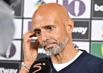 Miguel Cardoso, head coach of Mamelodi Sundowns did not take kindly to criticism. Photo: Gerhard Duraan/BackpagePix