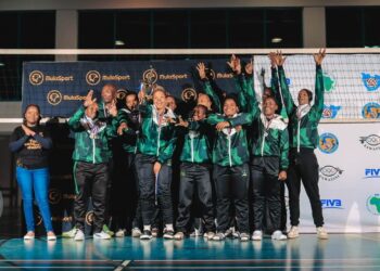 Volleyball women champions: Correctional Sunrise Volleyball Club. (Pics: ENVA)