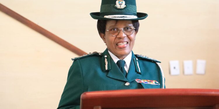 HMCS Commissioner General LaMakhosini Phindile Dlamini.