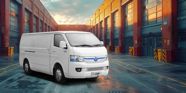 Sleek and professional design built for urban logistics and efficient cargo transport.