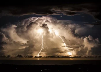 A picture of a thunderstorm. /Getty Images