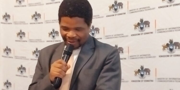 Ministry of ICT Secretary, Andreas Dlamini.