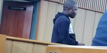 Sphepho Dlamini in court. Photo, Sithembiso Sihlongonyane