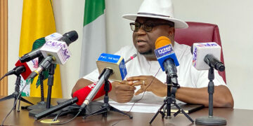 Kimiebi Imomotimi Ebienfa, spokesperson for the Nigeria's Ministry of Foreign Affairs in Abuja.