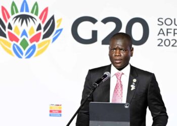 South Africa's International Relations Minister Ronald Lamola at the G20 Summit in Johannesburg on 22 November 2025. Picture: Supplied/GCIS