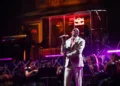 Asake performs at Red Bull Symphonic in Brooklyn, New York, USA on November 8, 2025. Drew Gurian / Red Bull Content Pool