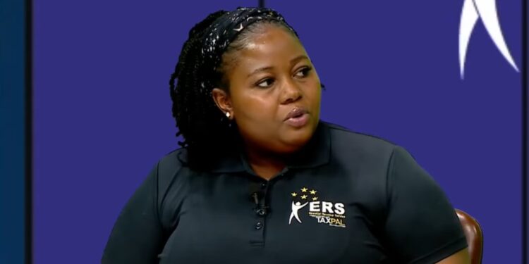 Cebolenkhosi Mahlalela, the manager of taxpayer education and information. Photo: Screengrab from Eswatini TV video