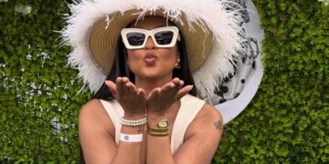 Pinky Marcia Glover showcasing her Best Dressed look at Swazi Polo 2025. Photo credit Pinky Marcia Glover Facebook