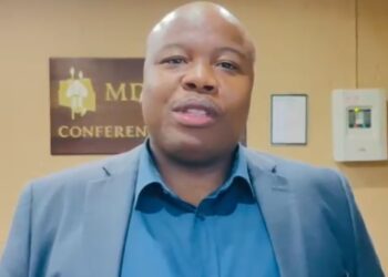 DPMO Senior Gender Analyst, Menzi Ntjalintjali.