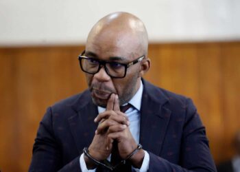 Alleged drug cartel member Vusimuzi "Cat" Matlala during his appearance at the Alexandra Magistrate's Court