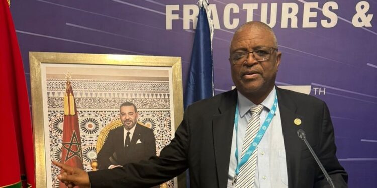 Lutfo Dlamni in Morocco. Photo supplied