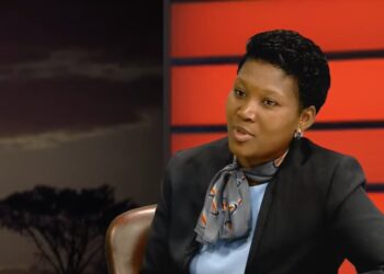 Batsabile Loveness Nkambule, Marketing and Communications Manager at Royal Eswatini National Airways Corporation (RENAC), speaking on Eswatini TV’s Kusile Breakfast Show about Eswatini Air’s holiday travel preparations.