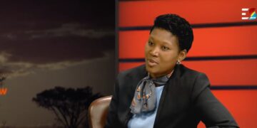 Batsabile Loveness Nkambule, Marketing and Communications Manager at Royal Eswatini National Airways Corporation (RENAC), speaking on Eswatini TV’s Kusile Breakfast Show about Eswatini Air’s holiday travel preparations.