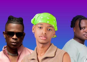 Thaifo Son pictured with Aubrey Qwana and Young Zesh