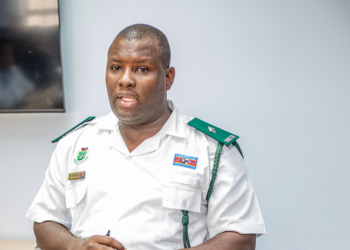 HMCS Deputy Public Relations Officer, Assistant Chief Officer Baphelele Kunene. Photo by EPN