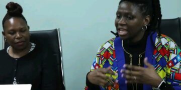 (Right) Sharon Maziya, the newly appointed consultant