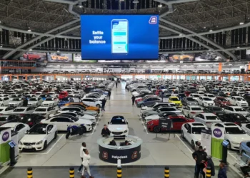 The WeBuyCars Dome in Johannesburg
