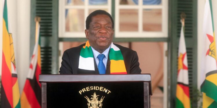Emmerson Mnangagwa President of Zimbabwe