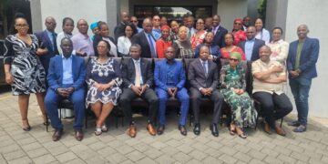 Government officials from Lesotho and South Africa during the Validation Workshop on Migration Cooperation in Bloemfontein, Free State. Photo credit: MoFAIR Lesotho