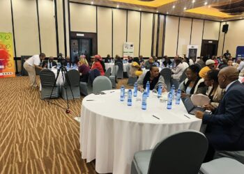Some of the delegates attending the human rights symposium in Maseru, Lesotho. Photo by Lesotho Government