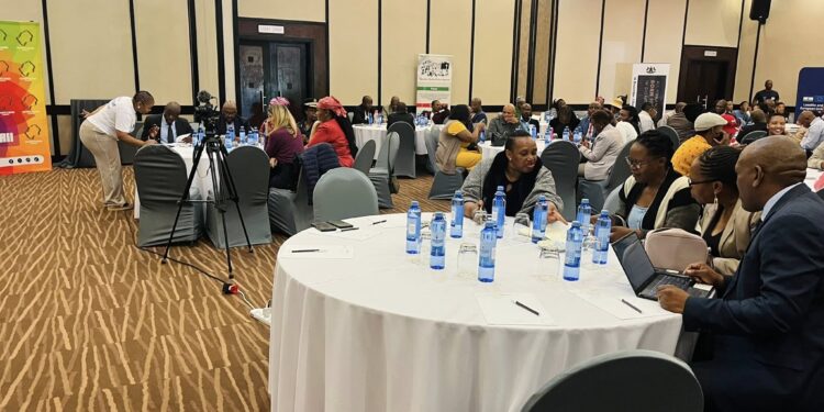 Some of the delegates attending the human rights symposium in Maseru, Lesotho. Photo by Lesotho Government