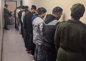 Suspected trafficking victims intercepted by Border Management Authority officials at OR Tambo International Airport on December 11.