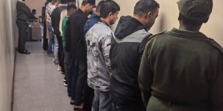 Suspected trafficking victims intercepted by Border Management Authority officials at OR Tambo International Airport on December 11.