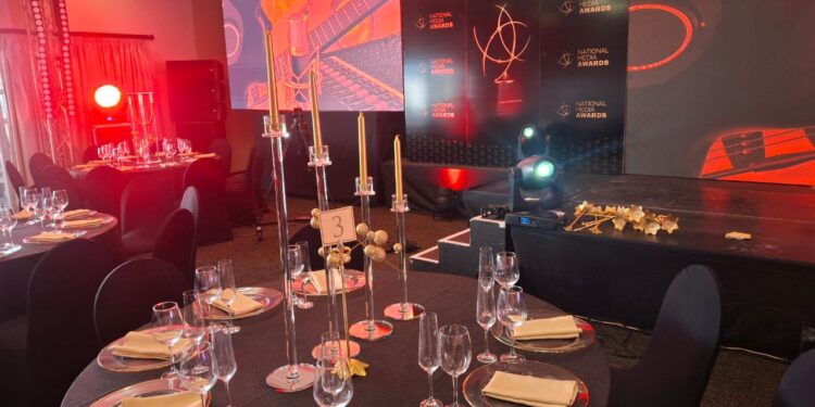 The Royal Villas in Ezulwini is set for the 2025 National Media Awards as guests prepare to arrive. Photo by Times Eswatini.