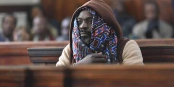 Victor Mthethwa Majola appears at Johannesburg Magistrate’s Court on 24 December 2025. Photo: Nigel Sibanda/The Citizen