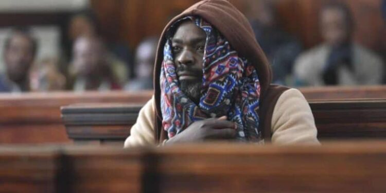 Victor Mthethwa Majola appears at Johannesburg Magistrate’s Court on 24 December 2025. Photo: Nigel Sibanda/The Citizen