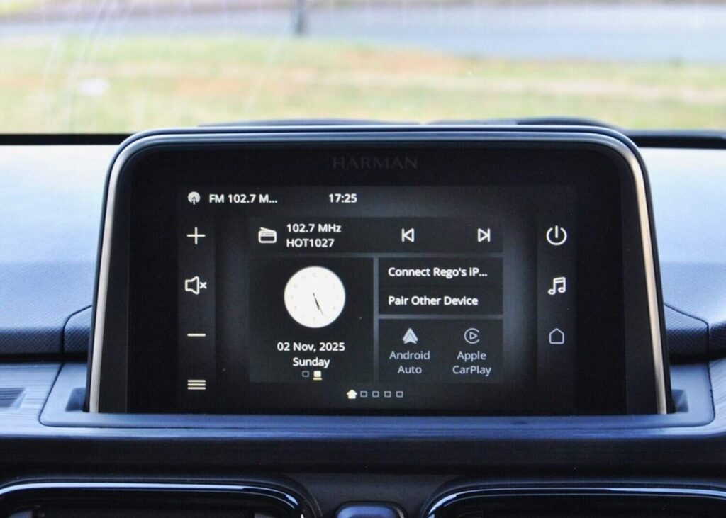 By modern standards, the seven-inch infotainment system is outdated, but works well in addition to being easy to fathom.
