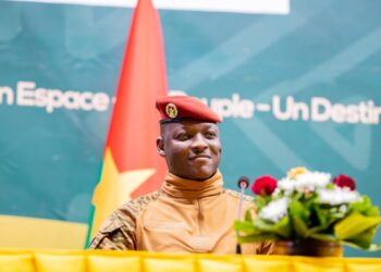 Burkina Faso’s President, Captain Ibrahim Traoré