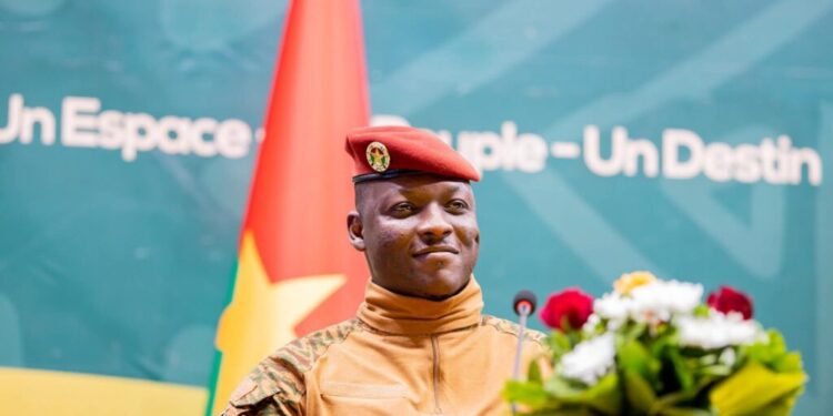 Burkina Faso’s President, Captain Ibrahim Traoré