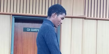The accused in court. Photo by Sithembiso Sihlongonyane