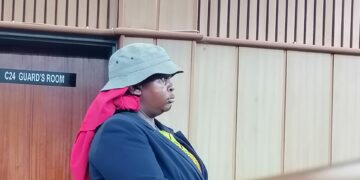 Nelisiwe Prescious Dlamini appearing in court. Photo by Sithembiso Sihlongonyane