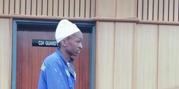 Bafana Siphelele Motsa during his court appearance. Photo by Sithembiso Sihlongonyane