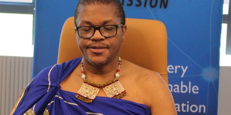 ESCCOM Chief Executive addresses the media during the official launch of Invitations to Apply for new broadcasting licences in Eswatini.