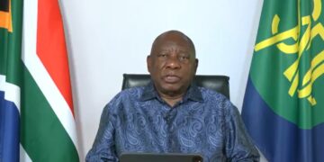 South African President Cyril Ramaphosa.