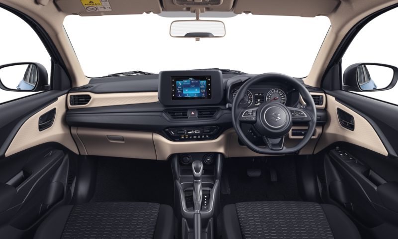 Interior of the updated Suzuki DZire. Photo credit: Suzuki SA