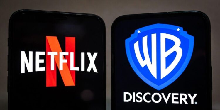 Netflix and Warner Bros logos