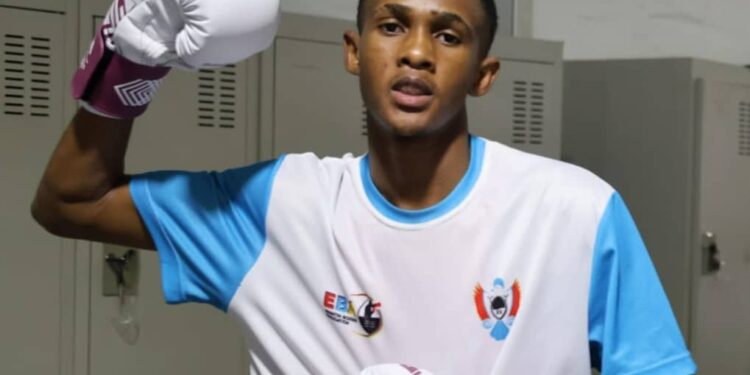 Mukelo Dlamini who won E170 000 at the Dubai IBA Men’s World Boxing Championships. Photo, EPN