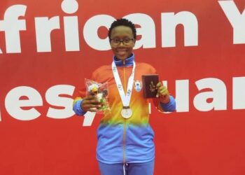 Siphiwokuhle Ndlela, who claimed a bronze medal in the Women’s +68kg Kyorugi division