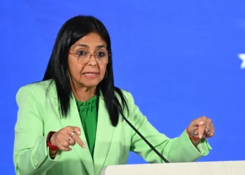 Delcy Rodríguez. Photo: Avery Lotz/Federico Parra/AFP via Getty Images