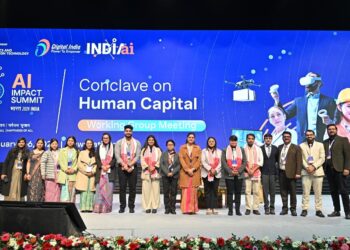 Ministry of Electronics and Information Technology, IndiaAI, the Government of Assam and IIT Guwahati during Day 2 of the Human Capital Working Group meeting