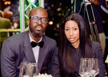 South African actress Enhle Mbali Mlotshwa and DJ Nkosinathi Maphumulo, known as Black Coffee, pictured together during happier times.