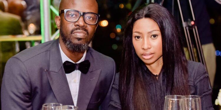 South African actress Enhle Mbali Mlotshwa and DJ Nkosinathi Maphumulo, known as Black Coffee, pictured together during happier times.
