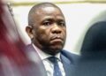 Lieutenant General Nhlanhla Mkhwanazi testifies at the parliamentary ad hoc committee’s inquiry on 7 October 2025. (Photo: Gallo Images / Brenton Geach)