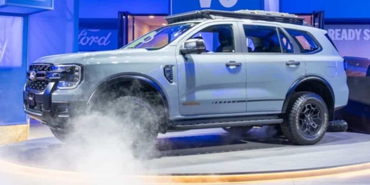 Exclusive to the Middle East, the EcoBoost V6 engined Tremor also becomes the most powerful Everest ever made. Image: Ford Middle East